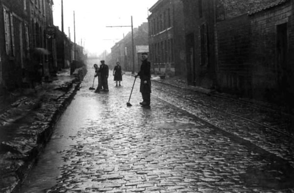 Inondations, rue Jean Volders