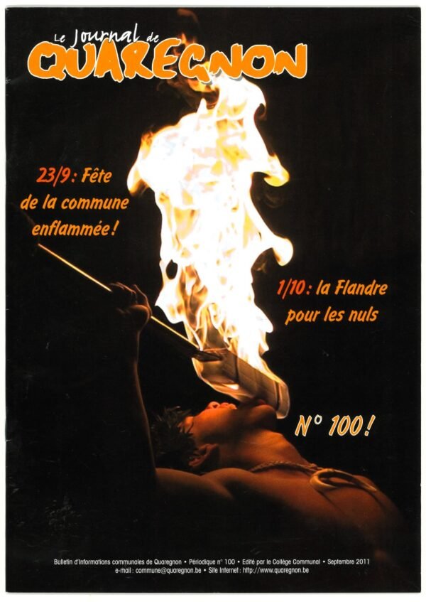 Couverture du Journal de Quaregnon – Image 101