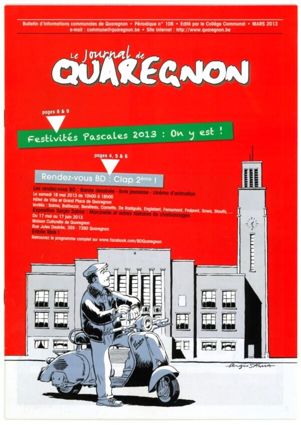 Couverture du Journal de Quaregnon – Image 107