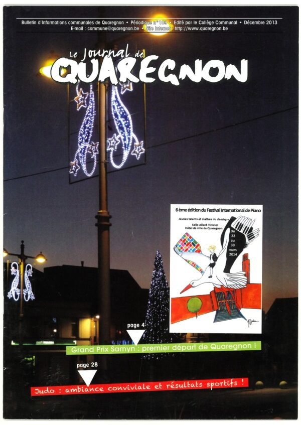 Couverture du Journal de Quaregnon – Image 110