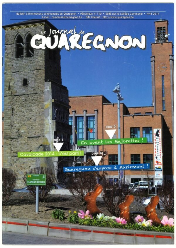 Couverture du Journal de Quaregnon – Image 111