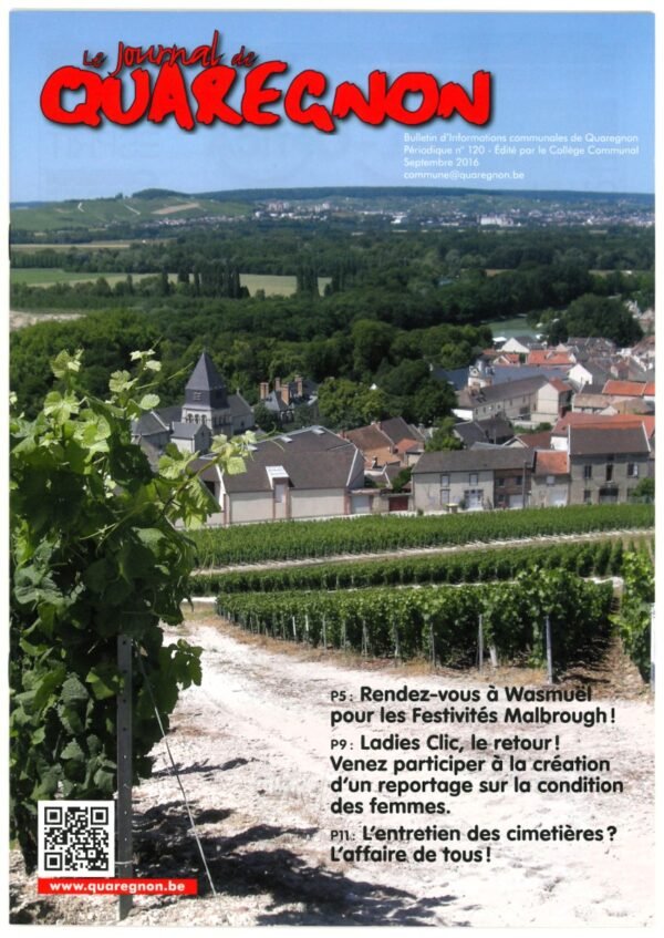 Couverture du Journal de Quaregnon – Image 121