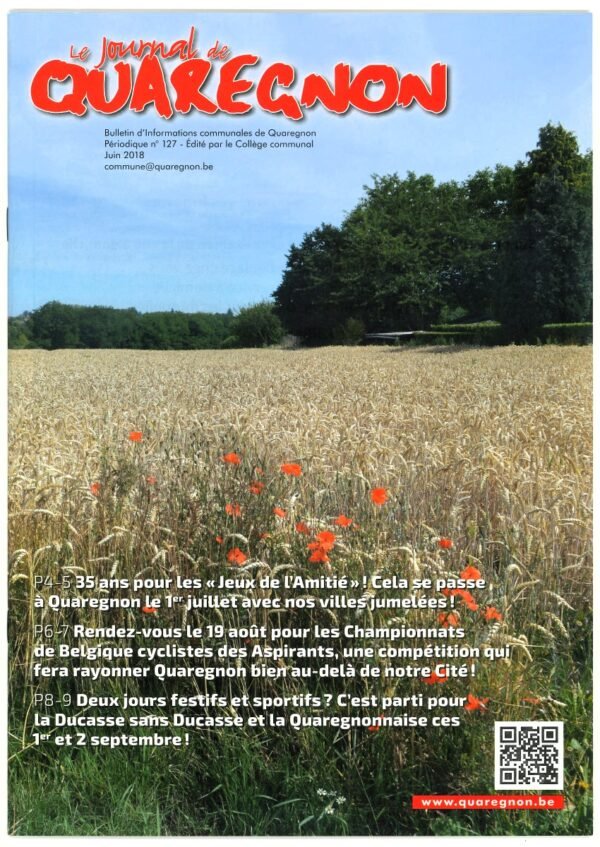 Couverture du Journal de Quaregnon – Image 128