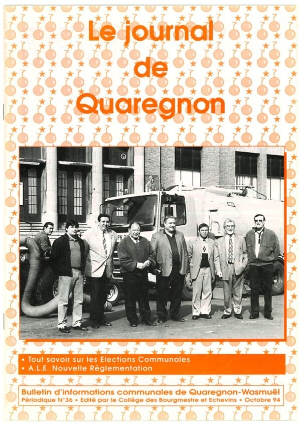 Couverture du Journal de Quaregnon – Image 37