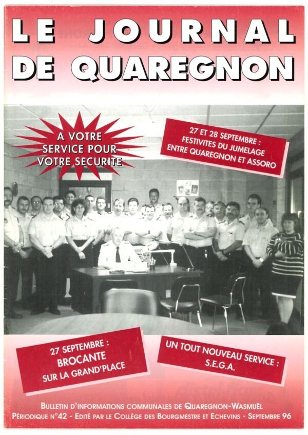 Couverture du Journal de Quaregnon – Image 43