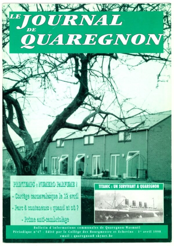 Couverture du Journal de Quaregnon – Image 48