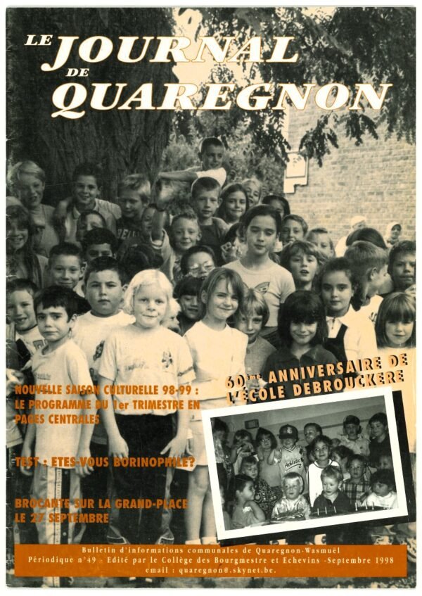 Couverture du Journal de Quaregnon – Image 50