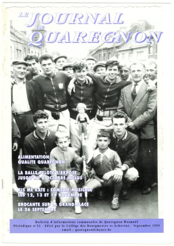 Couverture du Journal de Quaregnon – Image 54