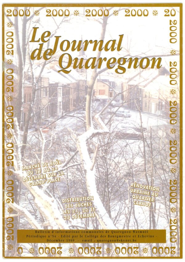 Couverture du Journal de Quaregnon – Image 55