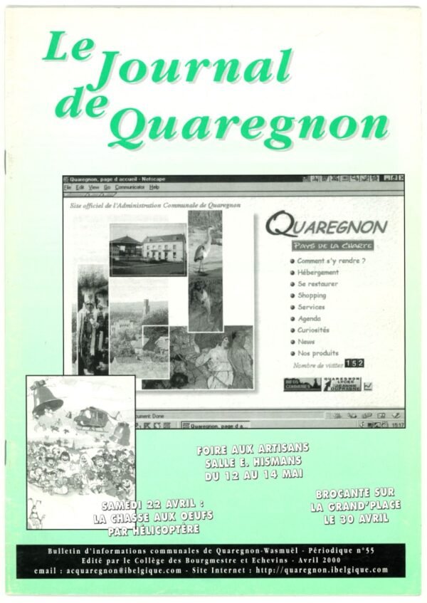 Couverture du Journal de Quaregnon – Image 56