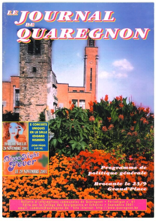 Couverture du Journal de Quaregnon – Image 62