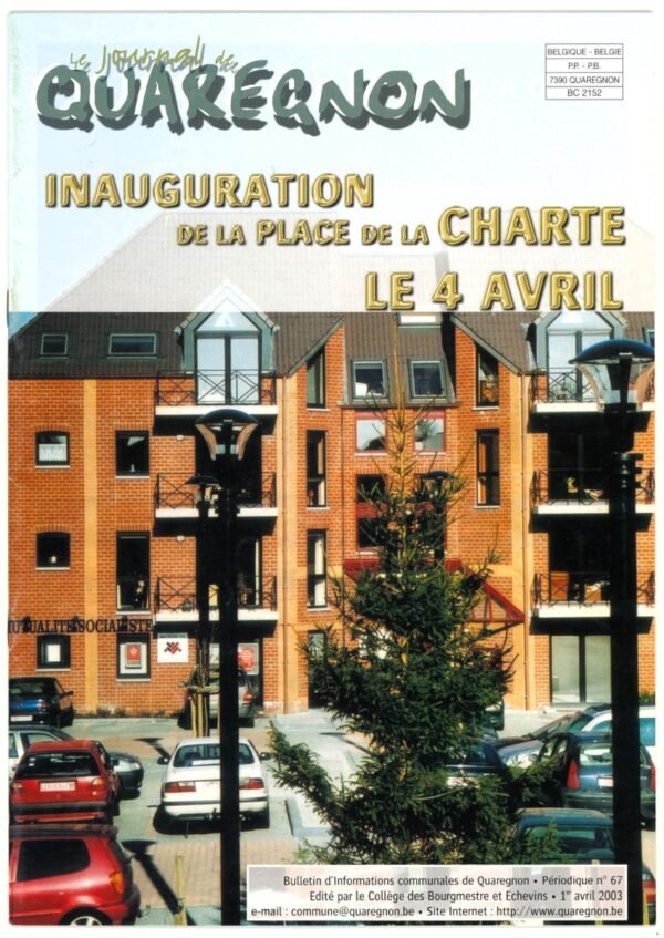 Couverture du Journal de Quaregnon – Image 68