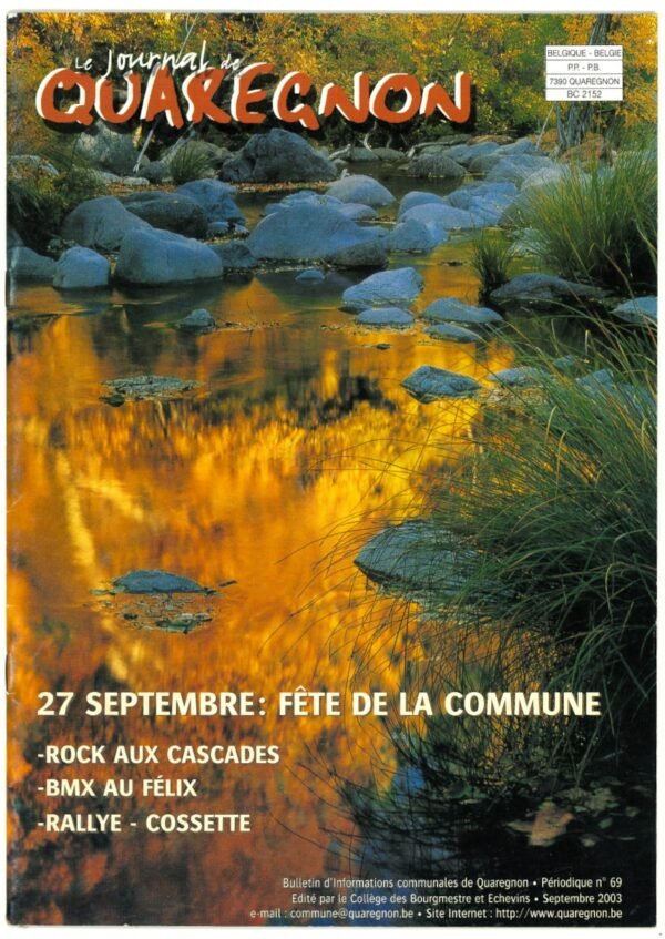 Couverture du Journal de Quaregnon – Image 70