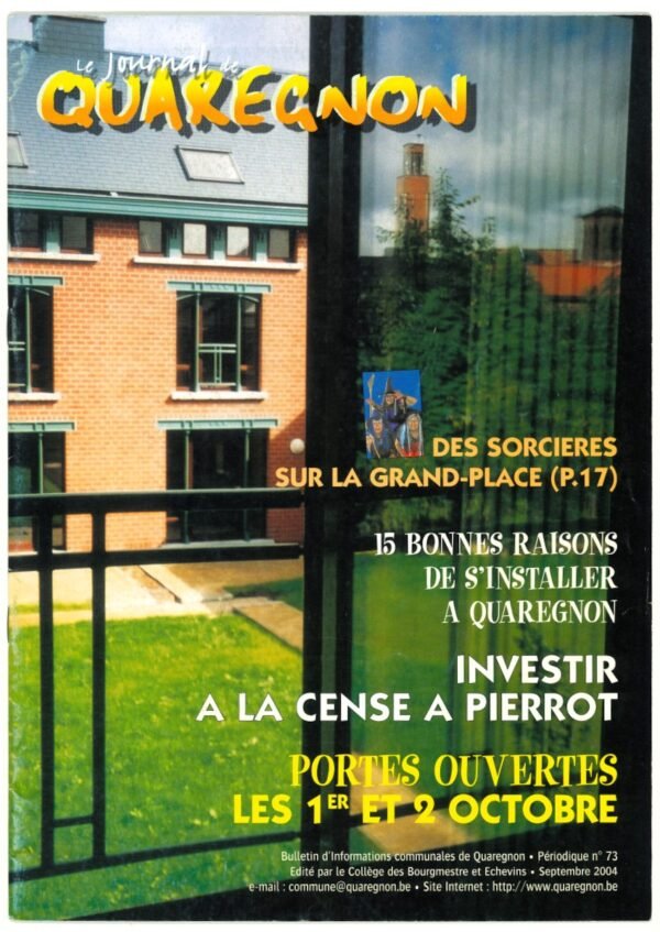 Couverture du Journal de Quaregnon – Image 74