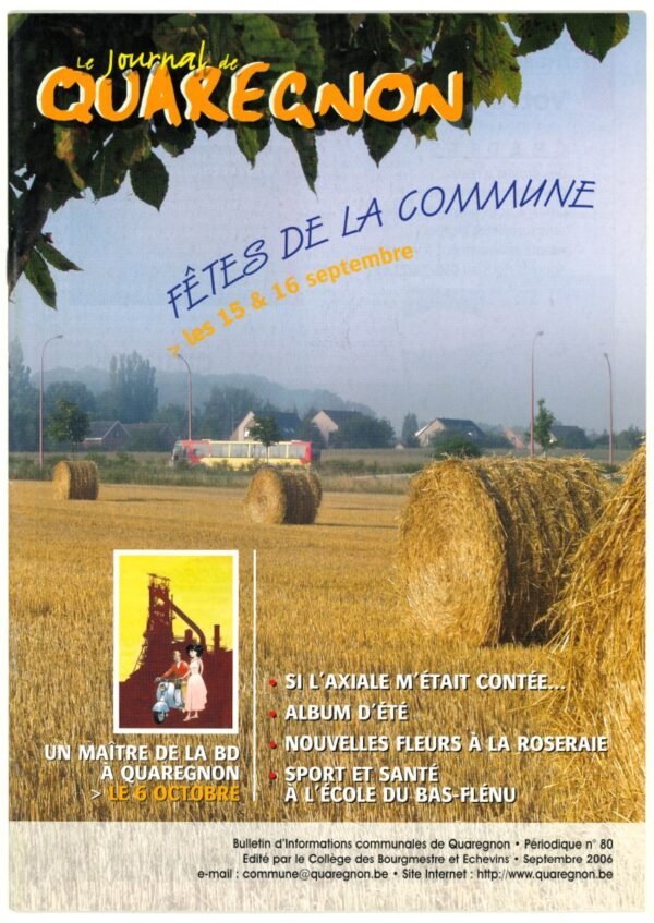 Couverture du Journal de Quaregnon – Image 81