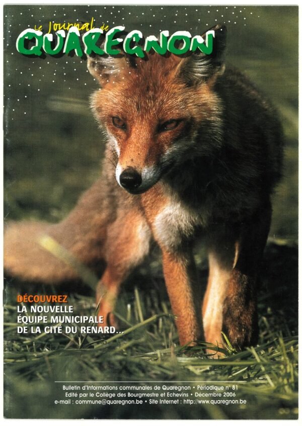 Couverture du Journal de Quaregnon – Image 82