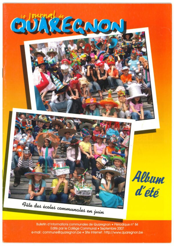 Couverture du Journal de Quaregnon – Image 85