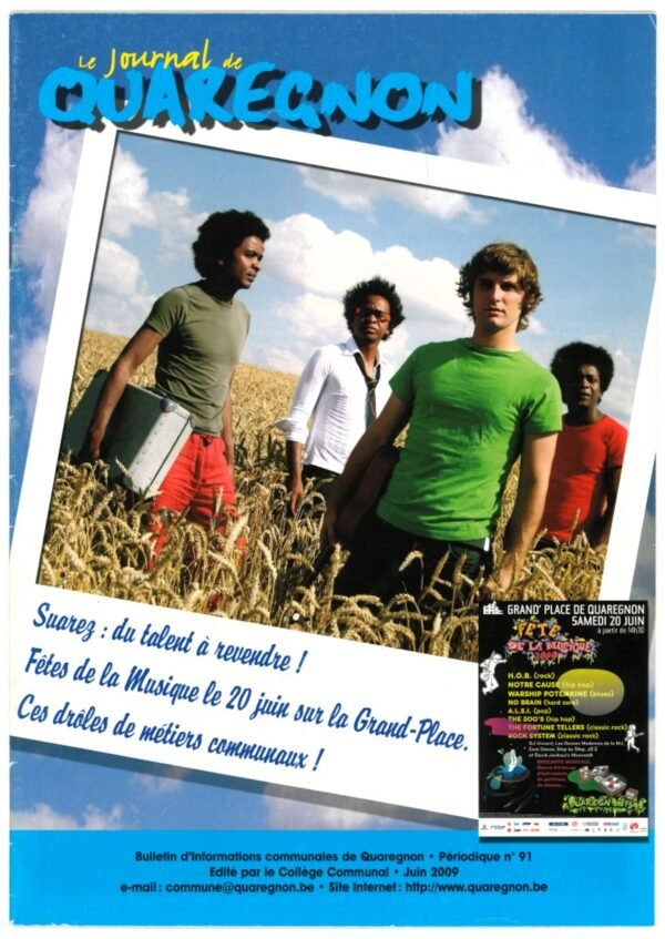 Couverture du Journal de Quaregnon – Image 92