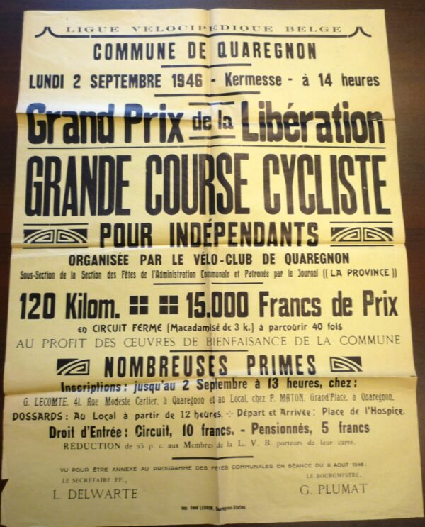 Grand prix de la libération.