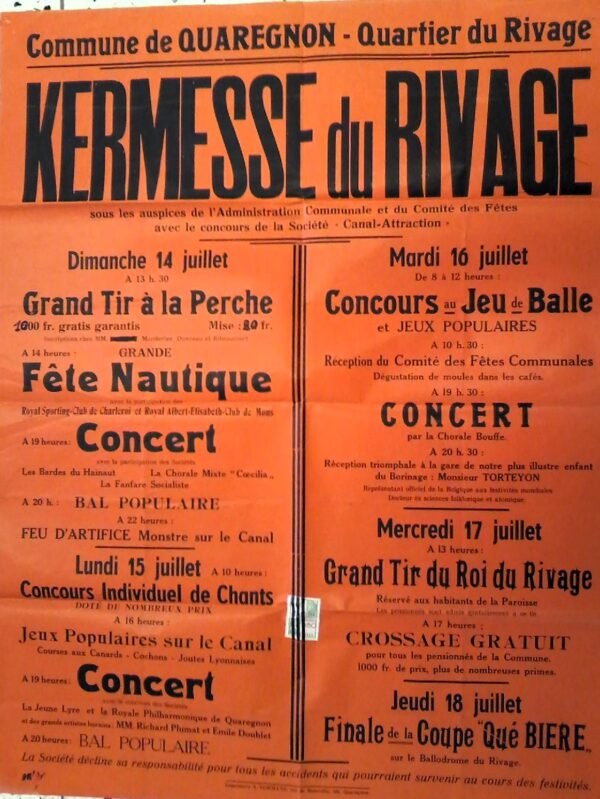 Kermesse du Rivage
