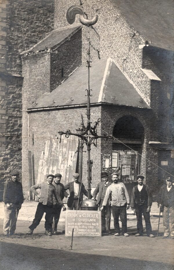 Croix du clocher de Quaregnon